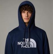 THE NORTH FACE FELPA CON CAPPUCCIO DREW PEAK UOMO - Summit Navy