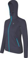 MONTURA KRISTALL MAGLIA WOMAN - Graphite Blue/Turquoise