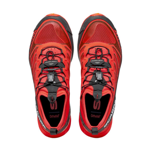 SCARPA RIBELLE RUN WOMAN BRIGHT-RED-BLACK Verfügbar ab April 2023