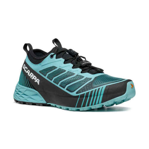 SCARPA RIBELLE RUN WOMAN AQUA-BLACK Disponible à partir de Avril 2023