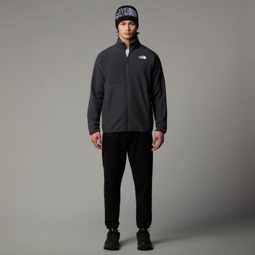 THE NORTH FACE PILE PESANTE CON CERNIERA INTEGRALE GLACIER UOMO - Asphalt Grey