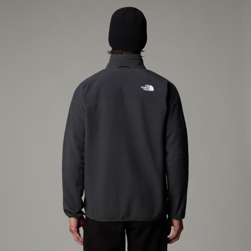 THE NORTH FACE PILE PESANTE CON CERNIERA INTEGRALE GLACIER UOMO - Asphalt Grey