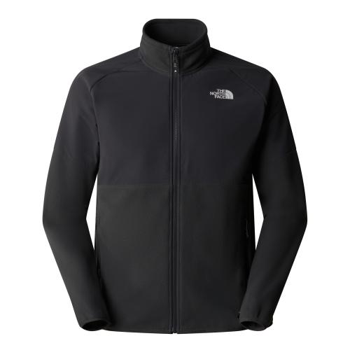 THE NORTH FACE PILE PESANTE CON CERNIERA INTEGRALE GLACIER UOMO - Asphalt Grey