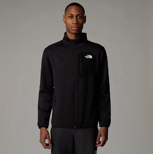 THE NORTH FACE PILE CREST CON CERNIERA INTEGRALE UOMO - TNF Black