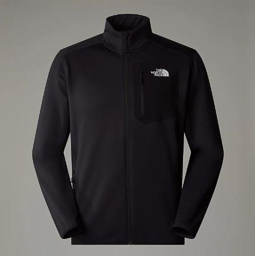 THE NORTH FACE PILE CREST CON CERNIERA INTEGRALE UOMO - TNF Black