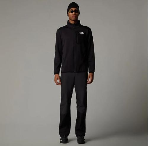 THE NORTH FACE PILE CREST CON CERNIERA INTEGRALE UOMO - TNF Black