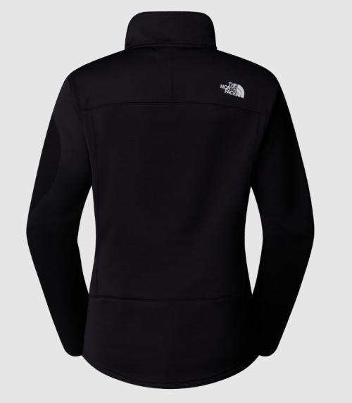 THE NORTH FACE PILE MISTYESCAPE CON CERNIERA 1/4 DONNA - TNF Black