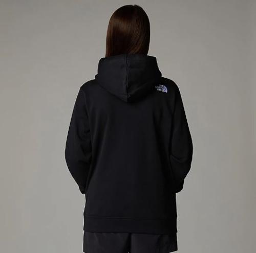 THE NORTH FACE FELPA CON CAPPUCCIO DREW PEAK DONNA - TNF Black