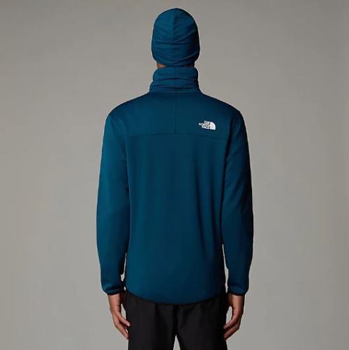 THE NORTH FACE PILE CREST CON CERNIERA INTEGRALE UOMO - Midnight Petrol/TNF Black