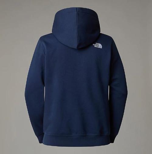 THE NORTH FACE FELPA CON CAPPUCCIO DREW PEAK UOMO - Summit Navy