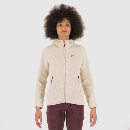 KARPOS MOIAZZA RETRO' FLEECE HOODIE - Oat