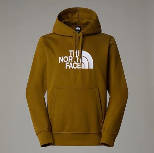 THE NORTH FACE FELPA CON CAPPUCCIO DREW PEAK UOMO - Moss Green