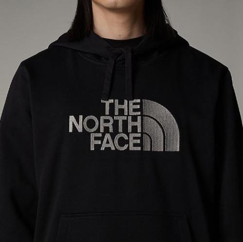 THE NORTH FACE FELPA CON CAPPUCCIO DREW PEAK UOMO - TNF Black