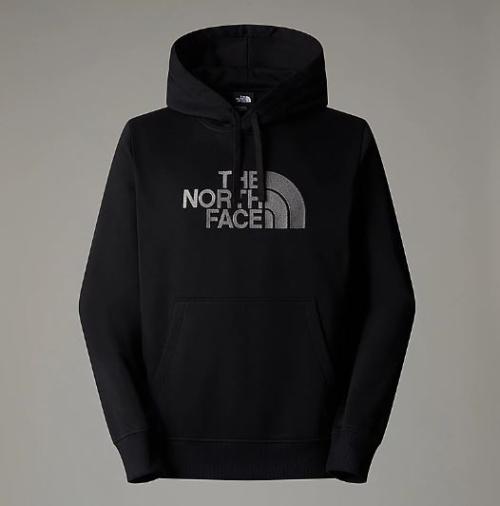 THE NORTH FACE FELPA CON CAPPUCCIO DREW PEAK UOMO - TNF Black