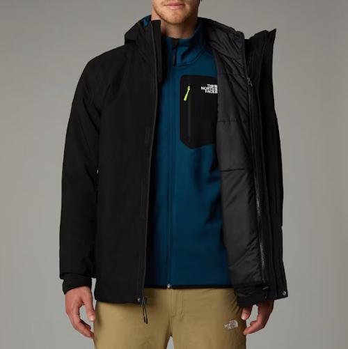 THE NORTH FACE GIACCA CARTO TRICLIMATE 3 IN 1 - UOMO - Black