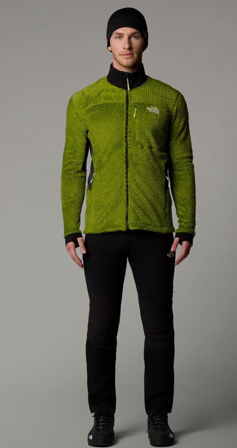 THE NORTH FACE GIACCA ALPEDGE POLARTEC HIG LOFT UOMO - OAK Green/TNF Black